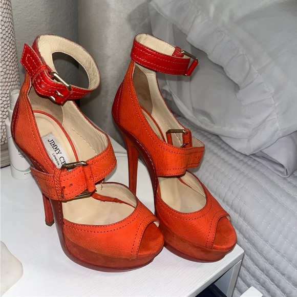 Jimmy Choo Letitia Platform Heels - Picture 2 of 6
